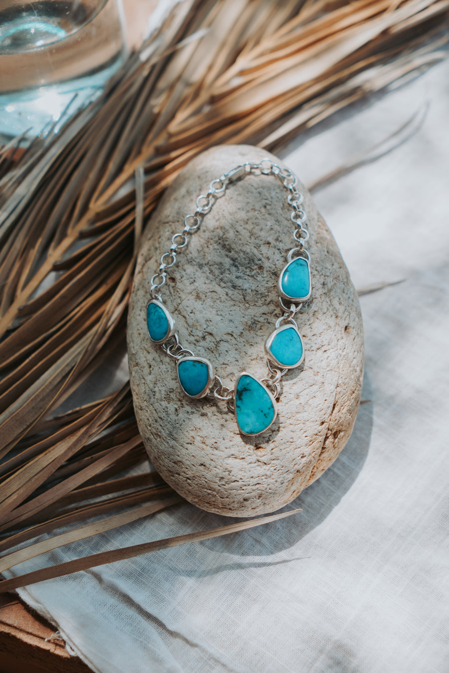 Stepping Stone Bracelet in Sonoran Gem Turquoise