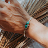 The Westbound Cuff in Kingman Turquoise
