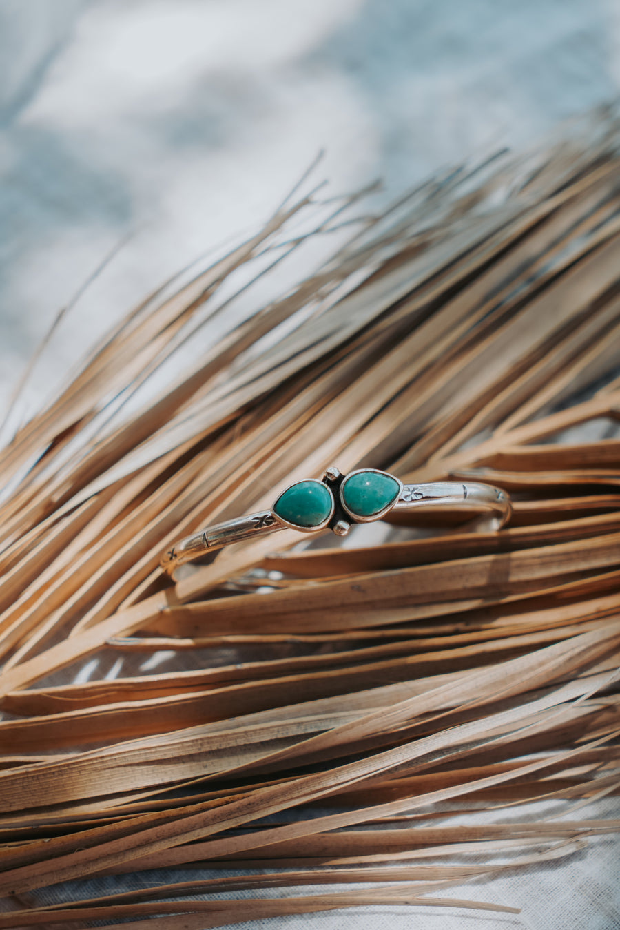 The Westbound Cuff in Kingman Turquoise