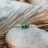 The Westbound Cuff in Kingman Turquoise