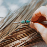 The Westbound Cuff in Kingman Turquoise