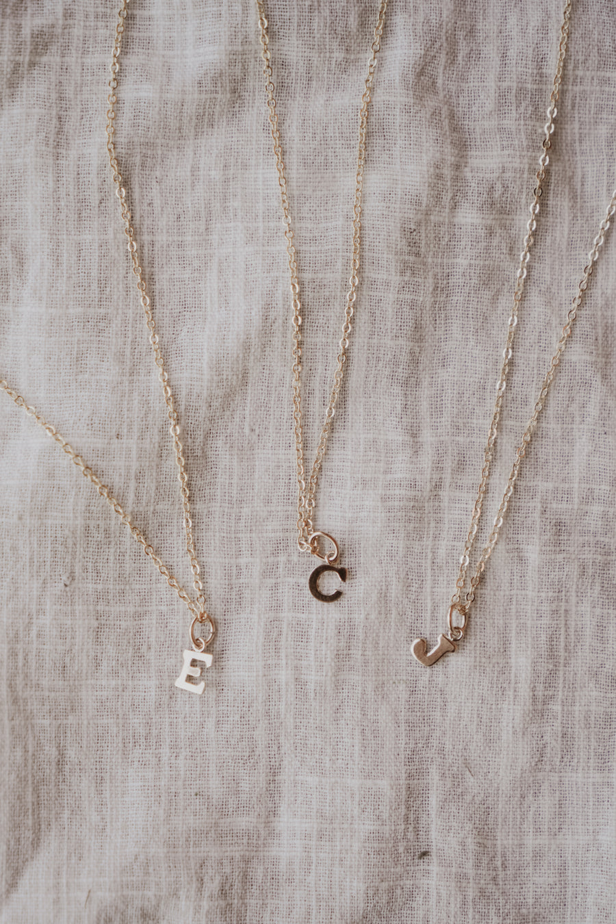 Love Letter Necklaces in 14k Gold-Fill