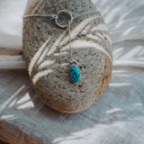 The Dainty Lariat in Sonoran Gem Turquoise