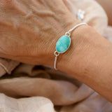 Out West Adjustable Bracelet in Royston Turquoise