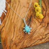 Pendant in Whitewater Turquoise