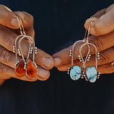Full Stop Drops in Golden Hills Turquoise