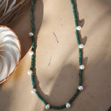 Shell + Pearl Bead Necklace