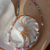 Shell + Pearl Bead Necklace