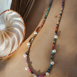 Shell + Pearl Bead Necklace