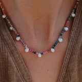 Shell + Pearl Bead Necklace