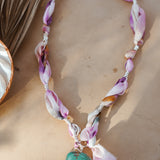 Fray Baby Necklace with Royston Turquoise