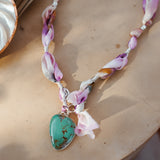 Fray Baby Necklace with Royston Turquoise