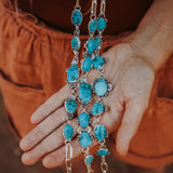 Adjustable Statement Choker in Sonoran Gem Turquoise