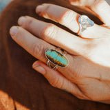 Hubei Turquoise Ring (Size 9.5)