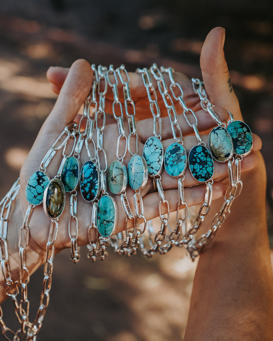 Daydreamer Choker in Hubei Turquoise