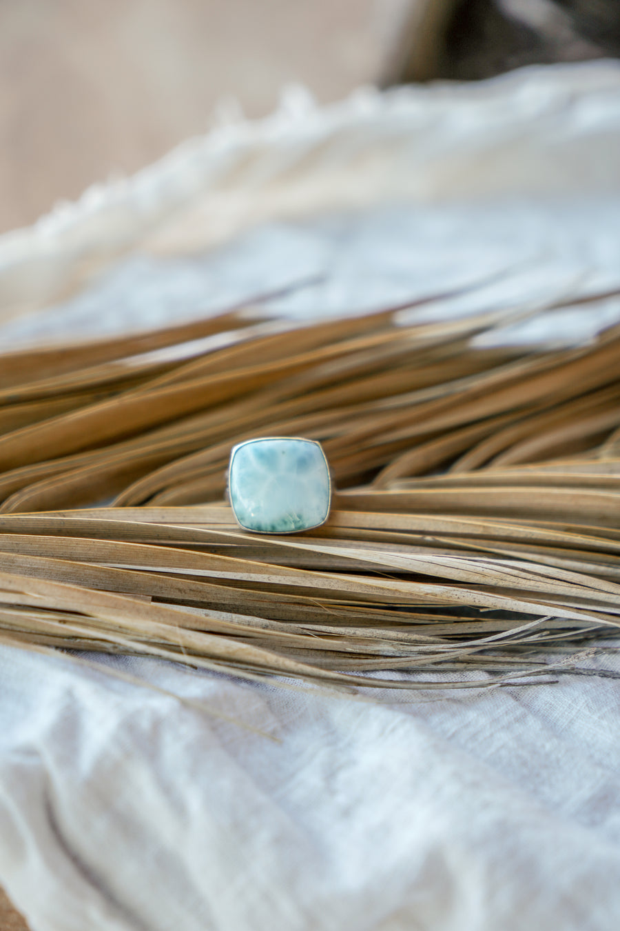Larimar Ring (Size 8)