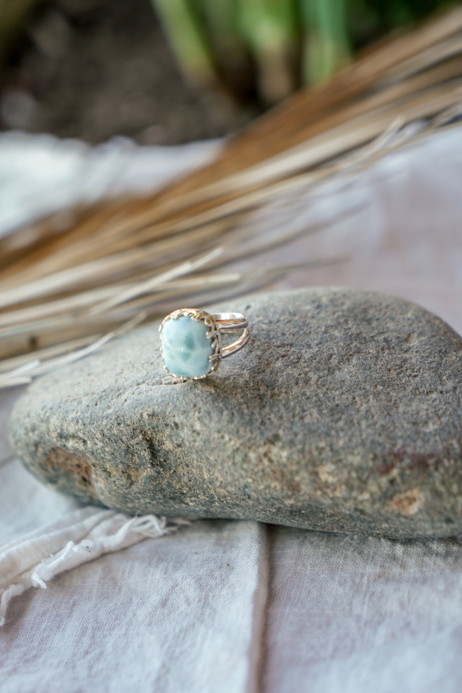 Larimar Ring (Size 6)