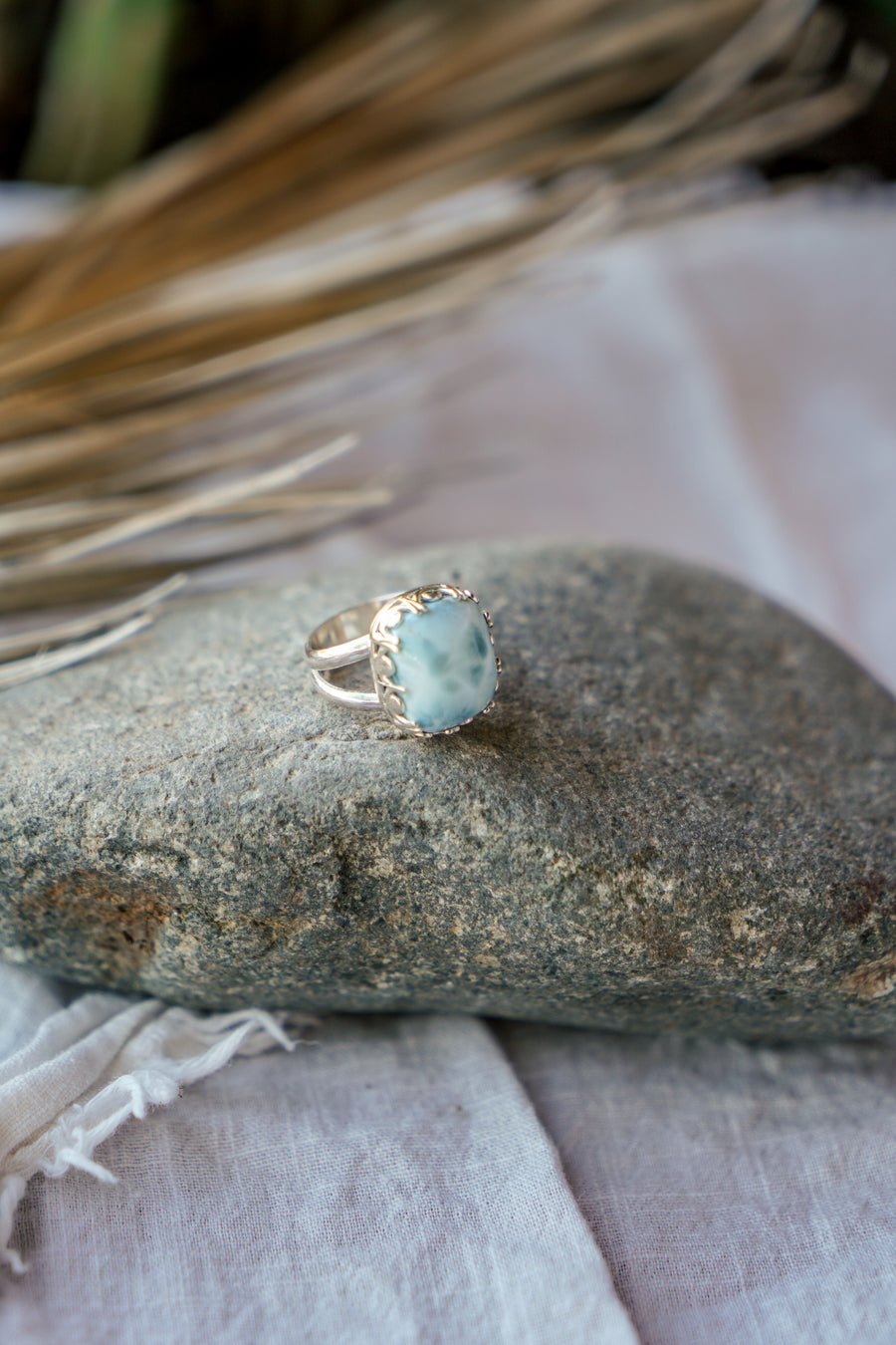 Larimar Ring (Size 6)
