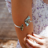 Boho Arm Band in Hubei Turquoise