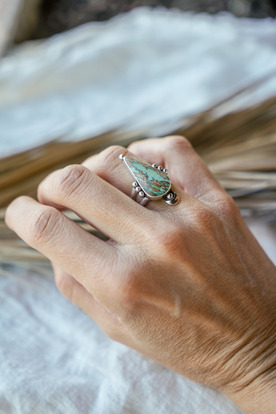 Aurora Ring in Royston Ribbon (Size 6)