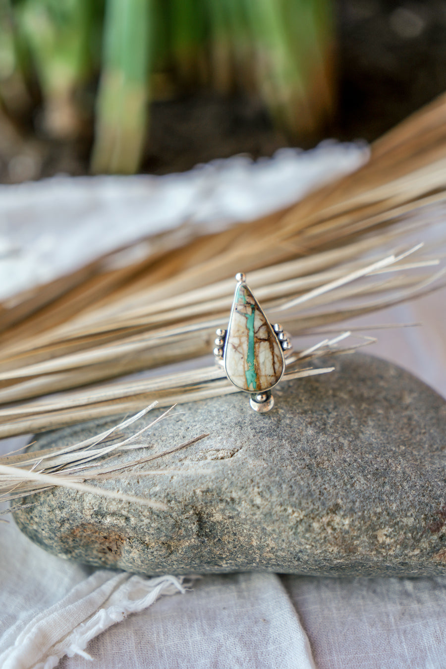Aurora Ring in Royston Ribbon (Size 8.75)