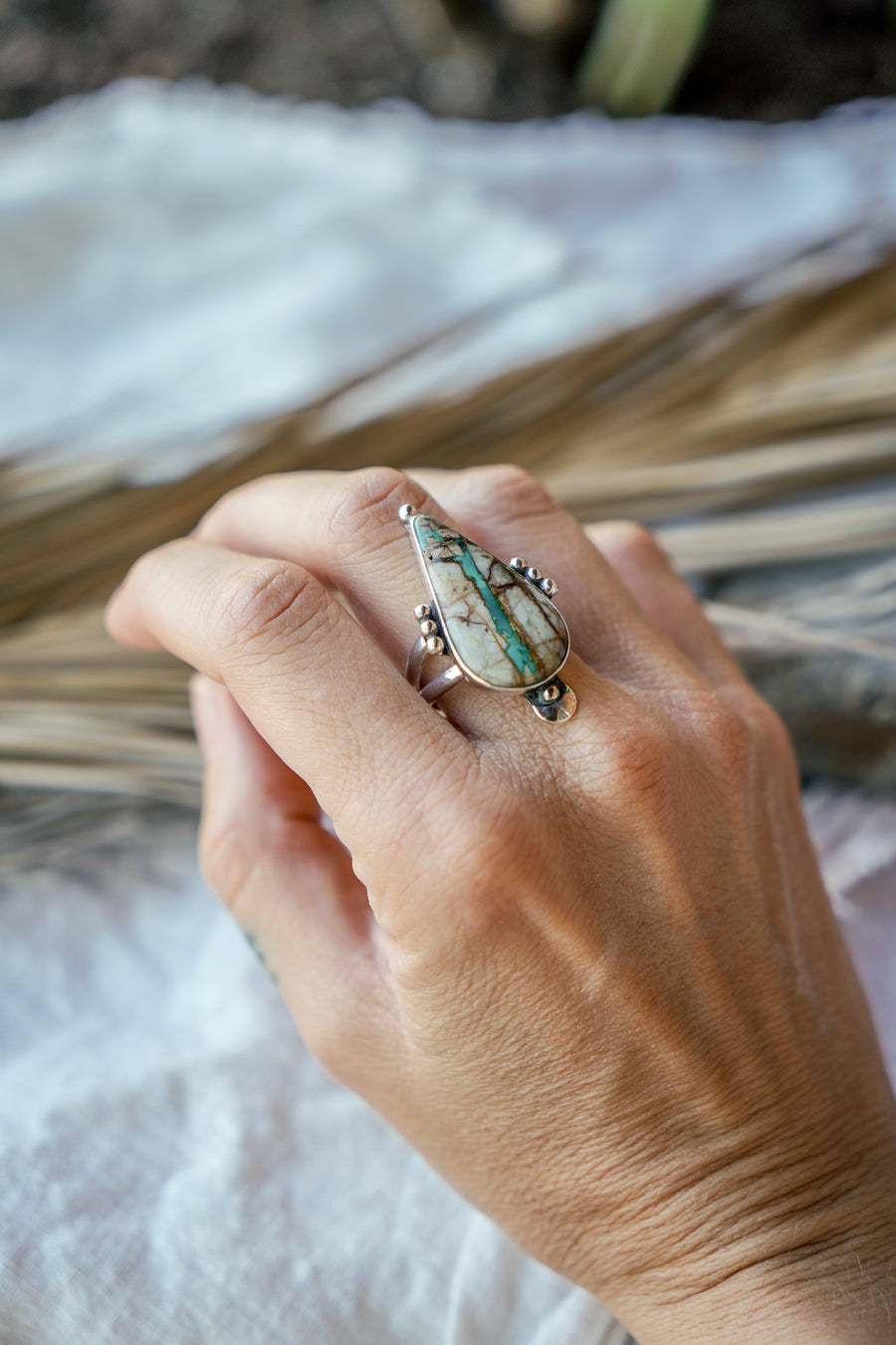 Aurora Ring in Royston Ribbon (Size 8.75)