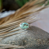 Horizontal Ring in Hubei Turquoise (Size 9.25)