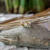 Horizontal Ring in Hubei Turquoise (Size 6.75)