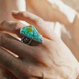 Kingman Turquoise Ring (Size 7)
