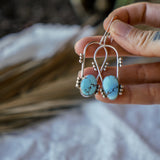Full Stop Drops in Golden Hills Turquoise