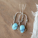 Full Stop Drops in Golden Hills Turquoise