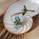 Boho Arm Band in Hubei Turquoise