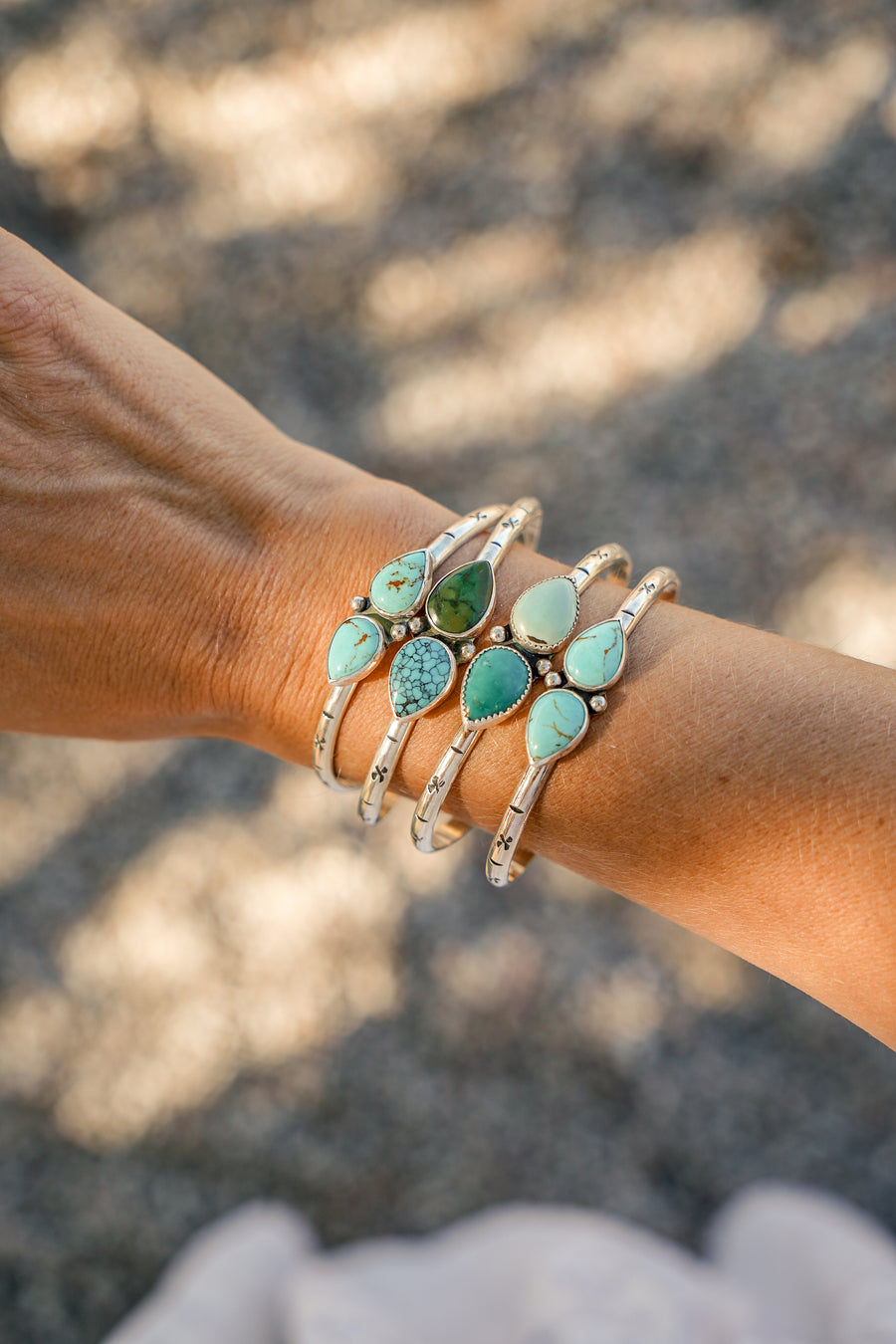 The Westbound Cuff in Hubei Turquoise