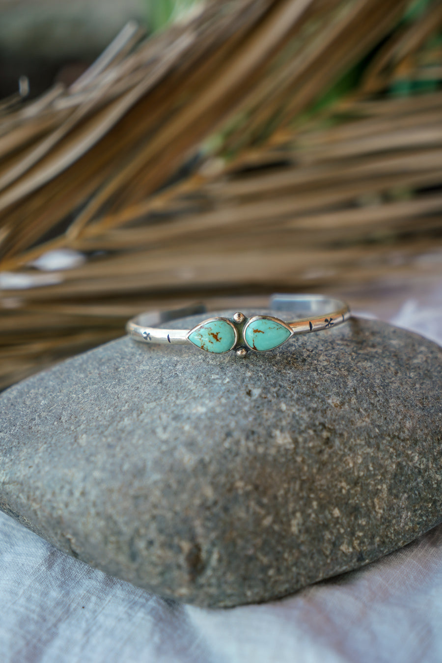 The Westbound Cuff in Kingman Turquoise