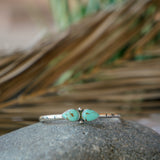 The Westbound Cuff in Kingman Turquoise