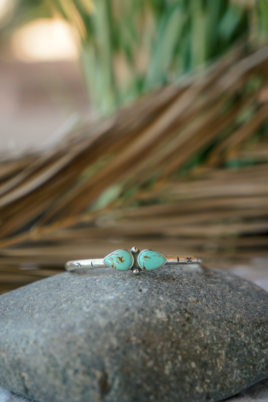 The Westbound Cuff in Kingman Turquoise