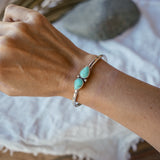 The Westbound Cuff in Kingman Turquoise