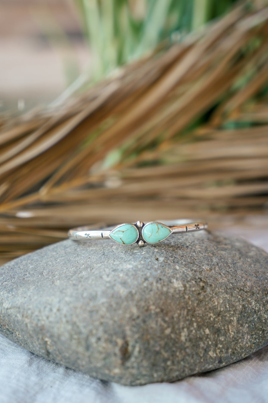 The Westbound Cuff in Kingman Turquoise