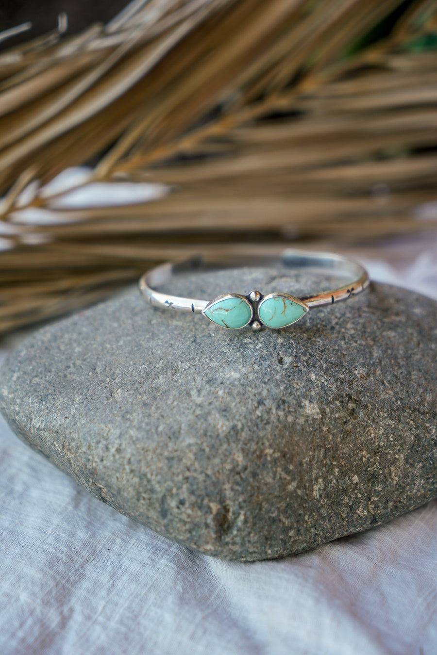 The Westbound Cuff in Kingman Turquoise