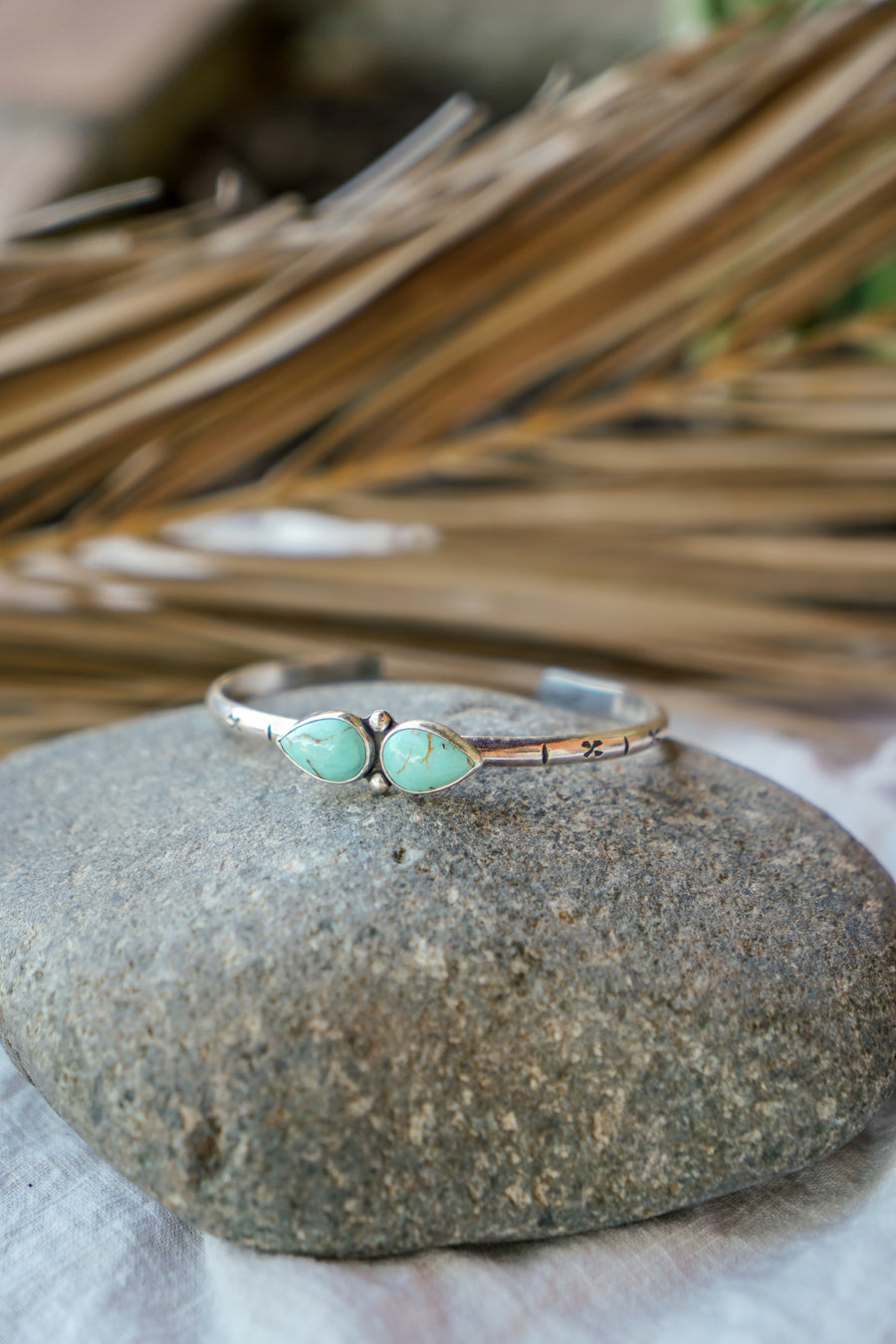 The Westbound Cuff in Kingman Turquoise