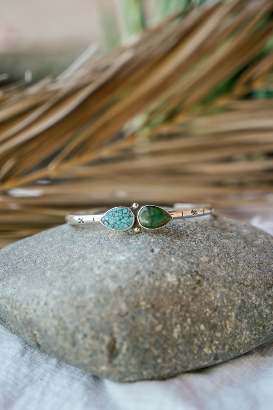 The Westbound Cuff in Hubei Turquoise
