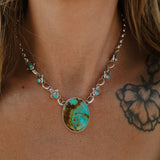 Royston Turquoise Necklace w/ Lone Mtn Turquoise