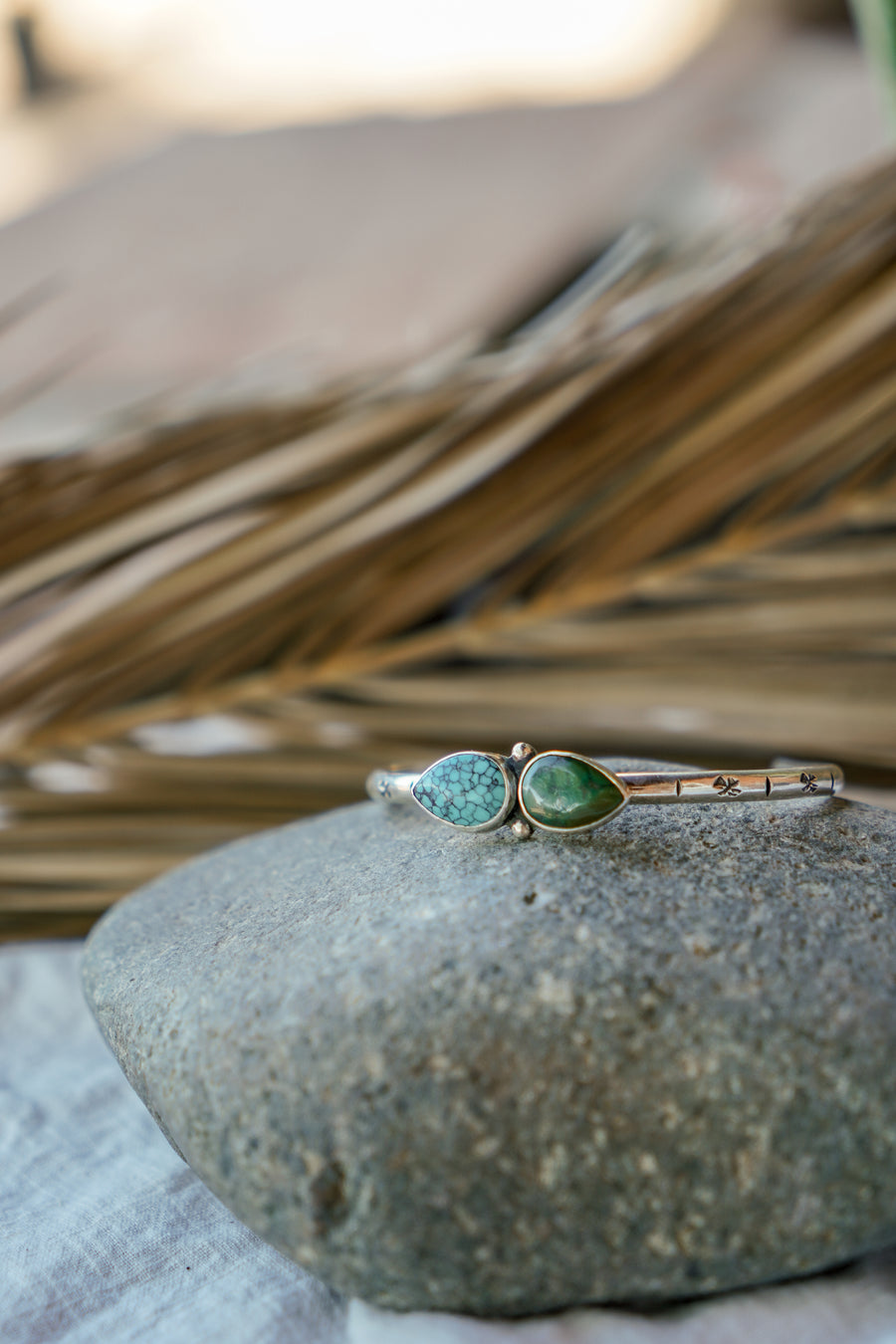 The Westbound Cuff in Hubei Turquoise