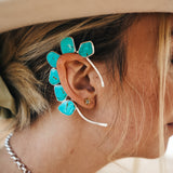 Ear Cuff in Tyrone Turquoise