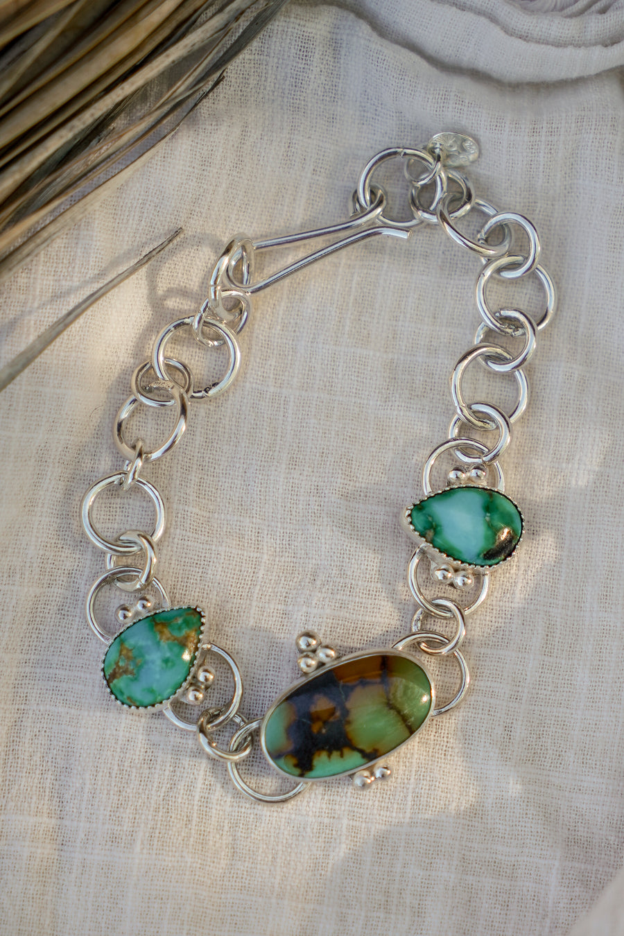 Hubei & Emerald Valley Turquoise Bracelet