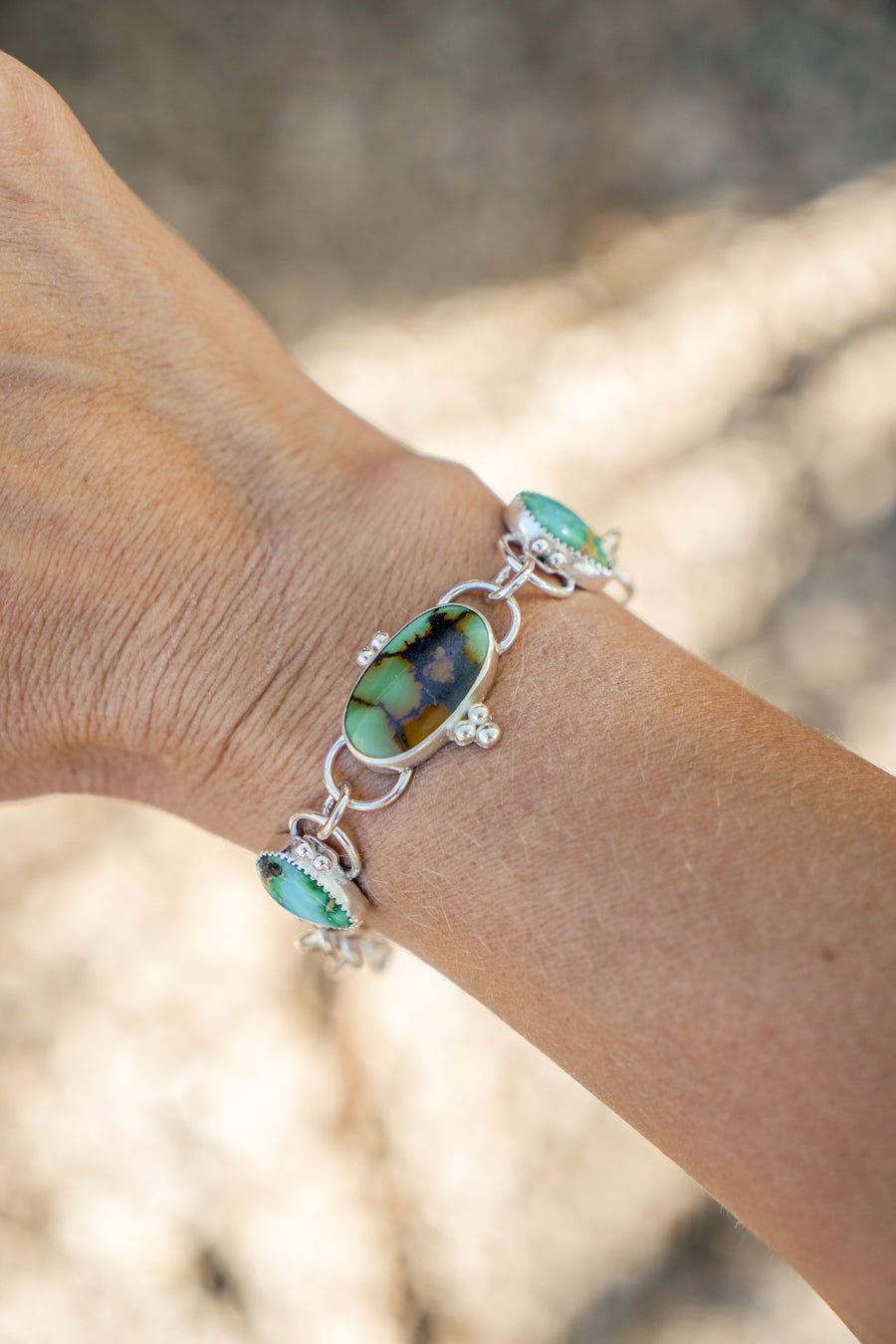 Hubei & Emerald Valley Turquoise Bracelet