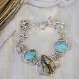 Royston Ribbon & Sonoran Mountain Turquoise Bracelet