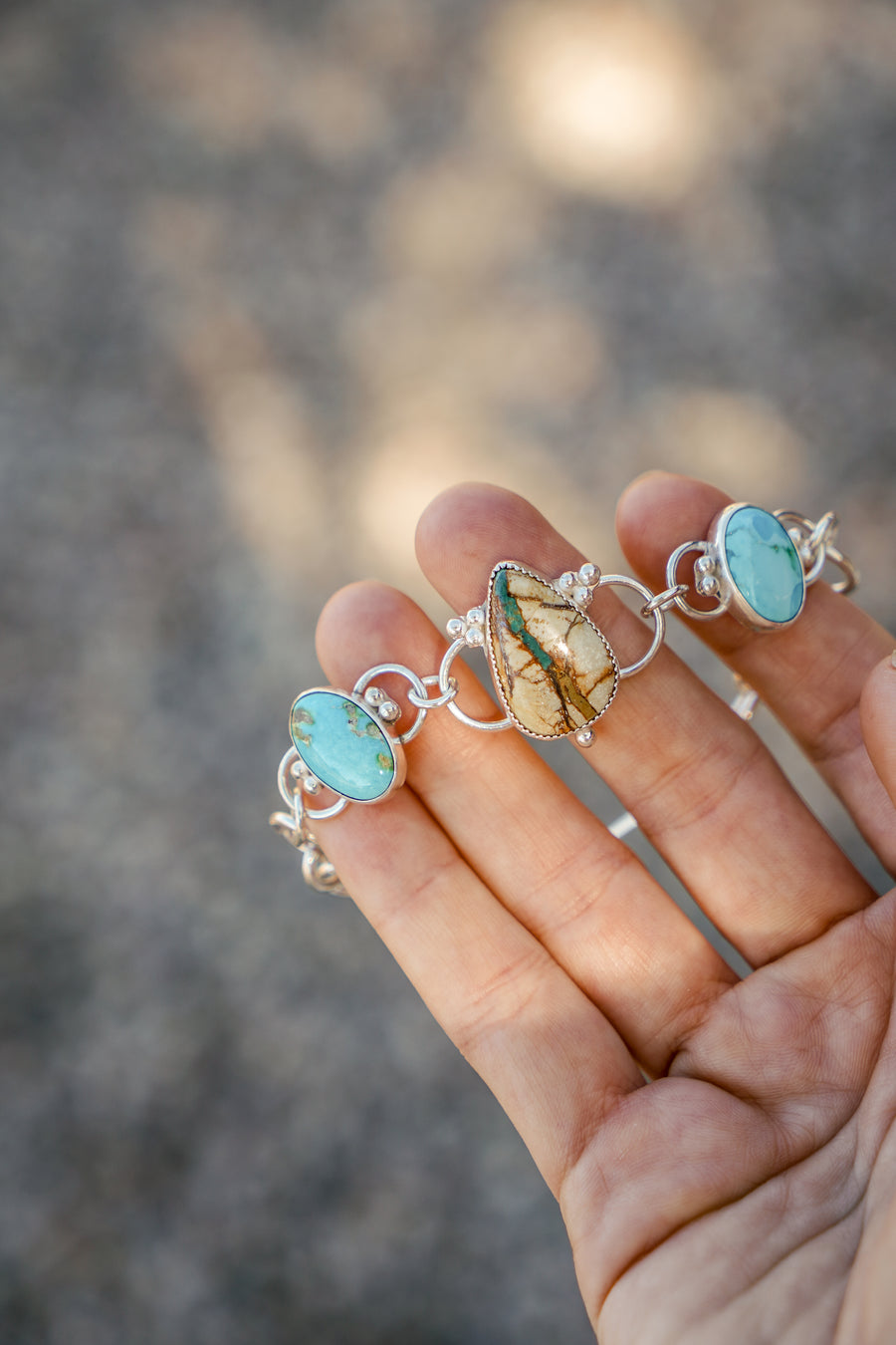 Royston Ribbon & Sonoran Mountain Turquoise Bracelet