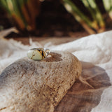 Horizontal Ring in Hubei Turquoise (Size 9.5)