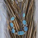 Adjustable Statement Choker in Sonoran Gem Turquoise